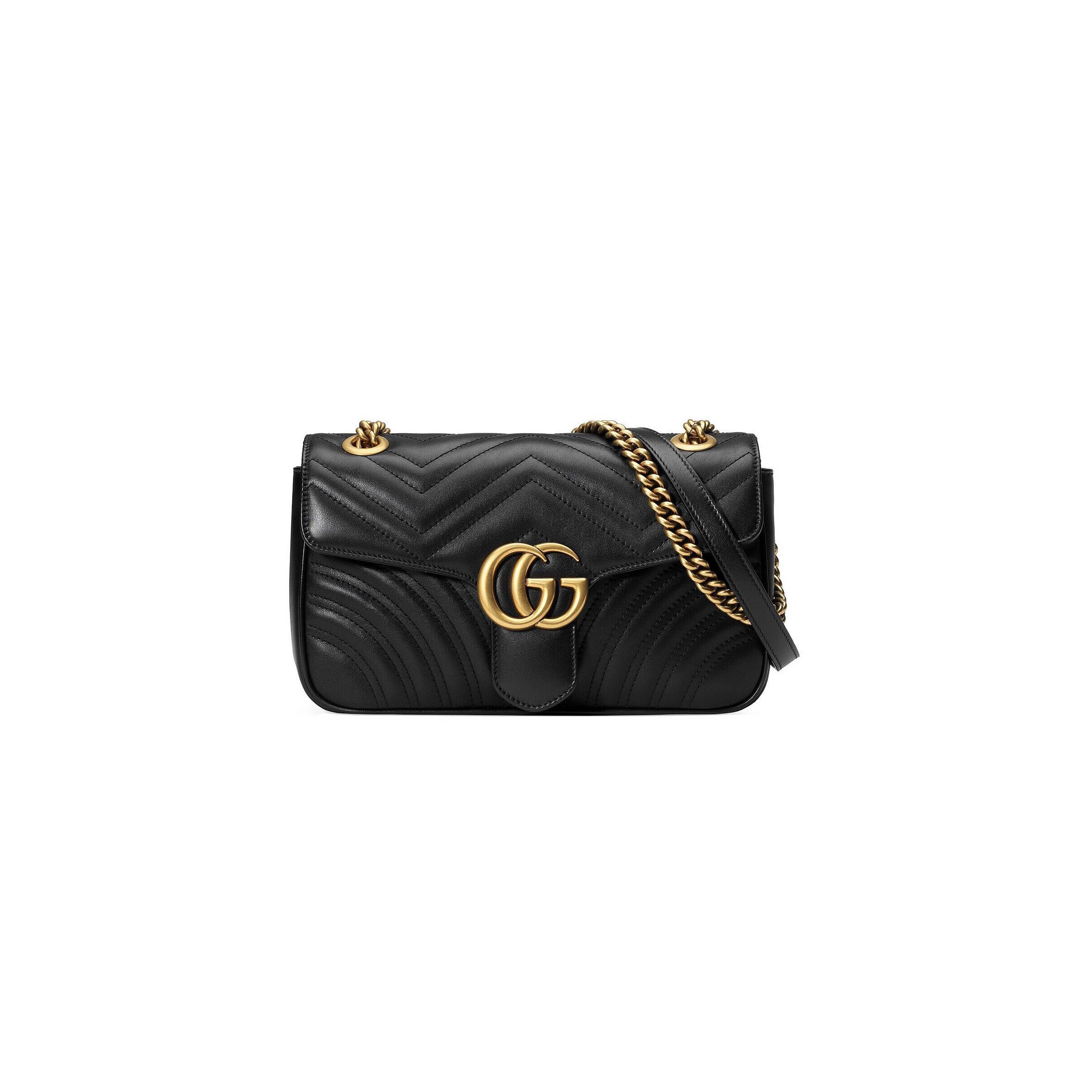 GUCCI GG MARMONT SMALL MATELASSÉ SHOULDER BAG 443497 (26*15*7cm) GUCCI GG MARMONT SMALL MATELASSÉ SHOULDER BAG 443497 (26*15*7cm)