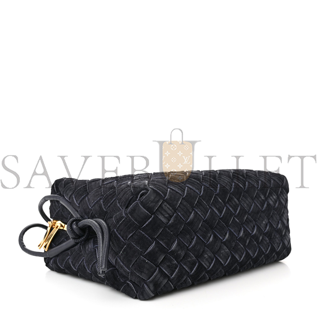 BOTTEGA VENETA SUEDE INTRECCIATO SMALL LOOP CAMERA BAG SPACE (21*17*10cm) BOTTEGA VENETA SUEDE INTRECCIATO SMALL LOOP CAMERA BAG SPACE (21*17*10cm)
