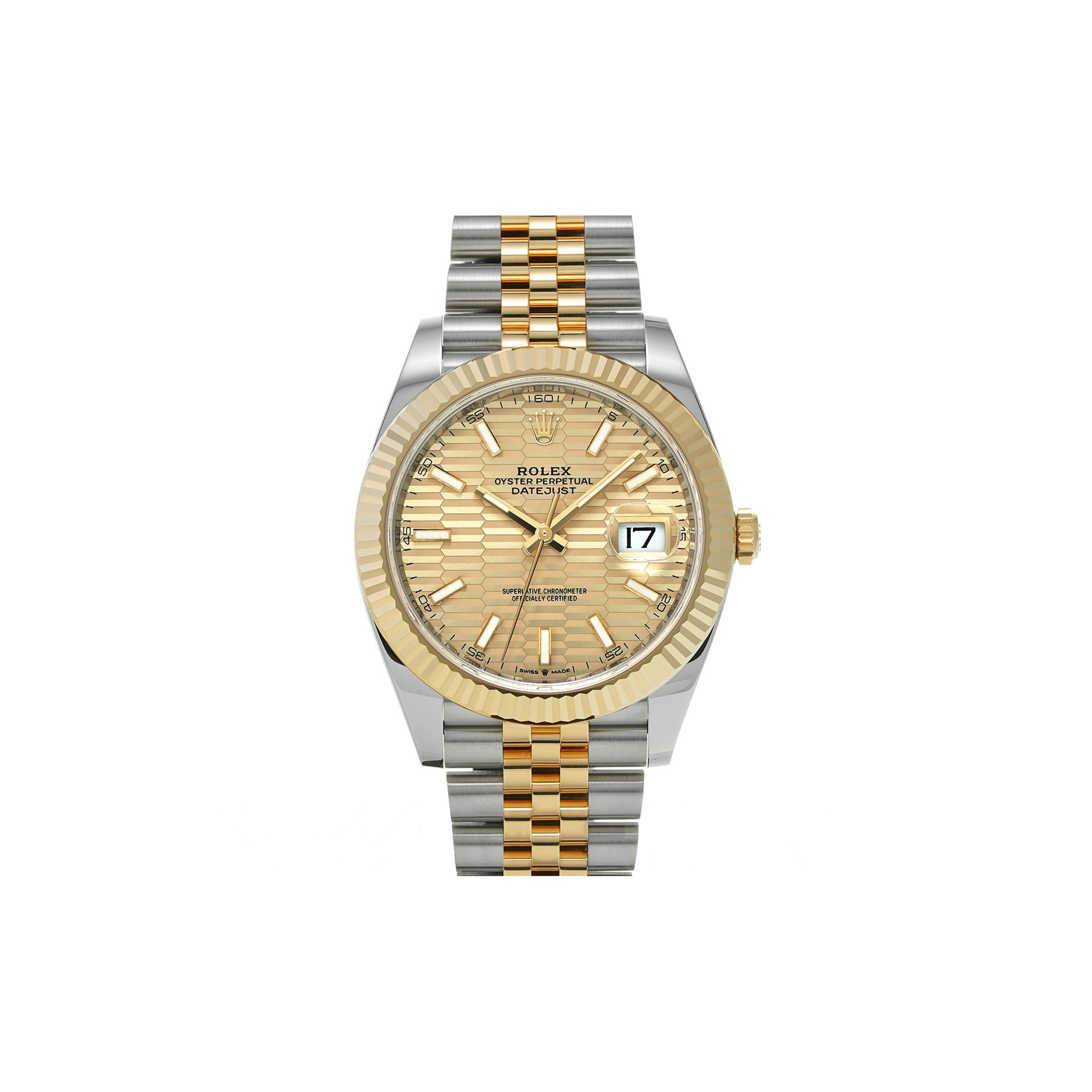 ROLEX DATEJUST SERIES 41MM WATCH 126333-0022