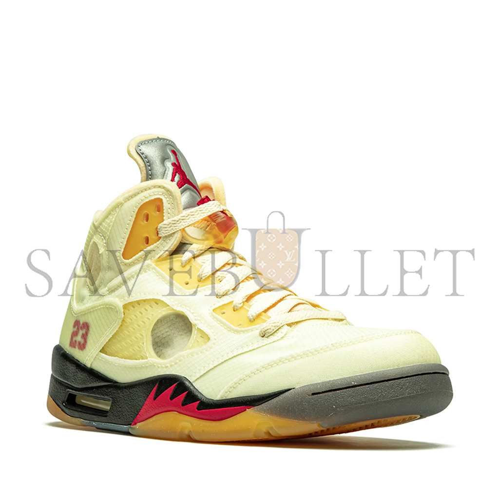 NIKE JORDAN 5 RETROOFF-WHITE SAIL DH8565-100