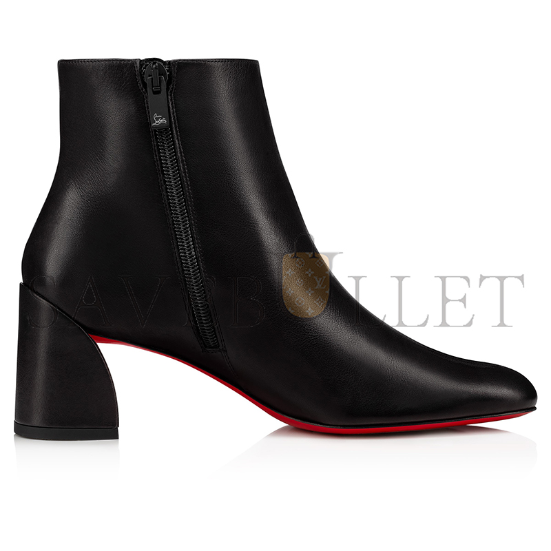 CHRISTIAN LOUBOUTIN TURELA 55 MM LOW BOOTS-CALF LEATHER-BLACK-WOMEN 1200607BK01 CHRISTIAN LOUBOUTIN TURELA 55 MM LOW BOOTS-CALF LEATHER-BLACK-WOMEN 1200607BK01