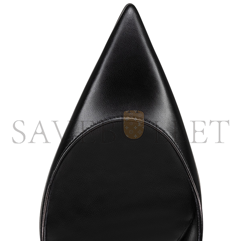 CHRISTIAN LOUBOUTIN CONDORA STRAP 100 MM STRAPPY PUMPS-LEATHER-BLACK-WOMEN 3230741B439