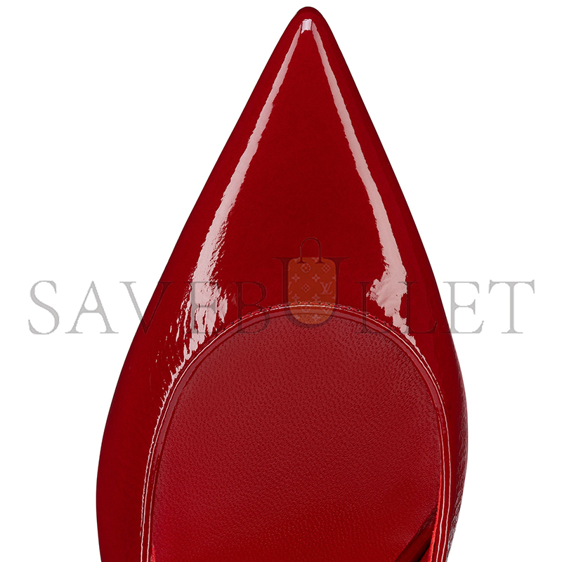 CHRISTIAN LOUBOUTIN SPORTY KATE SLING 55 MM SLING BACK PUMPS-VOG PATENT LEATHER-LOUBI-WOMEN 1250480R558