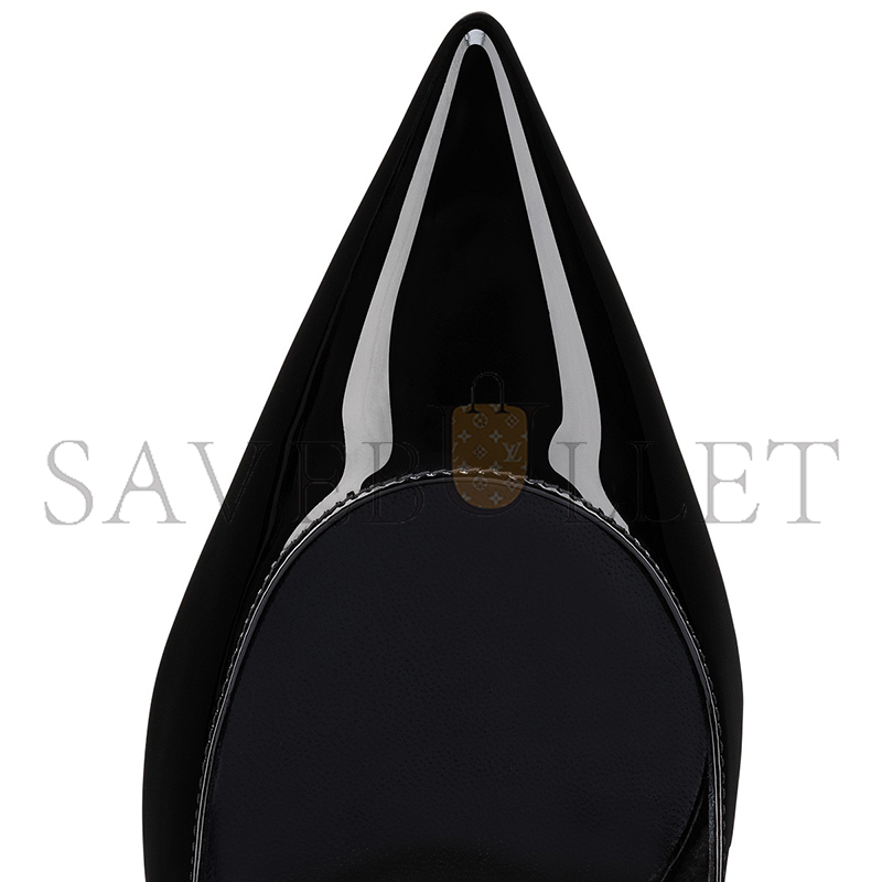 CHRISTIAN LOUBOUTIN HOT CHICK SLING 70 MM SLINGBACK PUMPS-PATENT LEATHER-BLACK-WOMEN 3230045B439