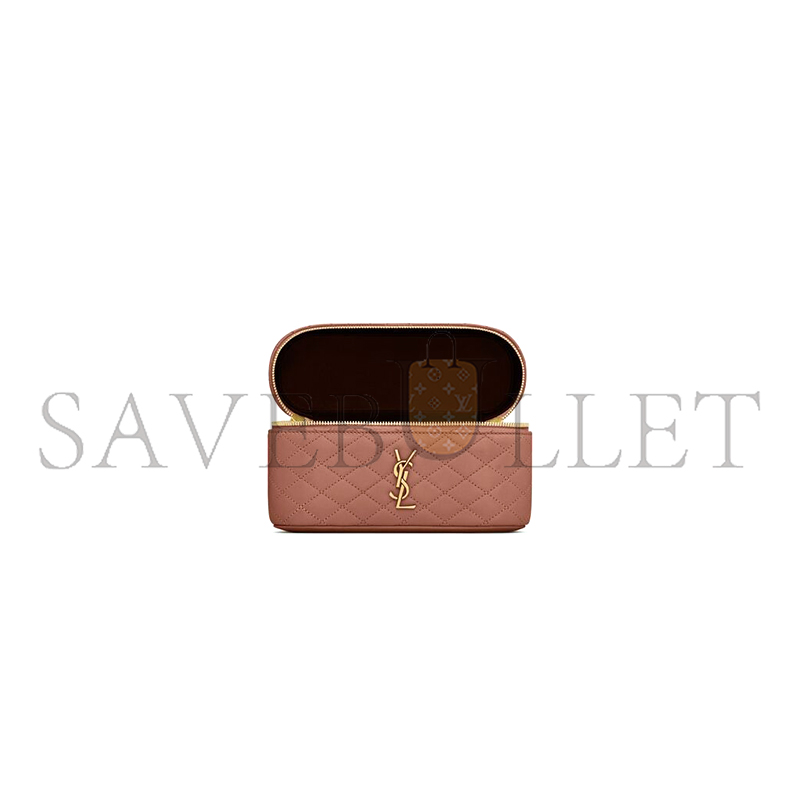 YSL GABY VANITY BAG IN LAMBSKIN 7667311EL075922 (18*11*6.5cm)