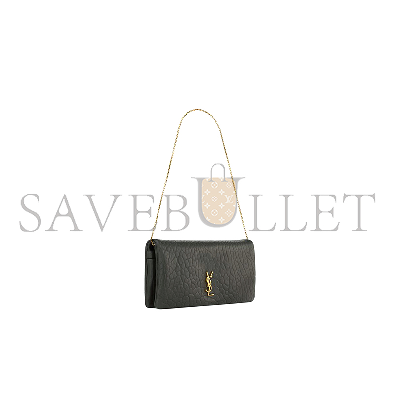 YSL CALYPSO MINI BAG IN GRAINED LAMBSKIN 801712AACYT1000 (24*20*3cm)
