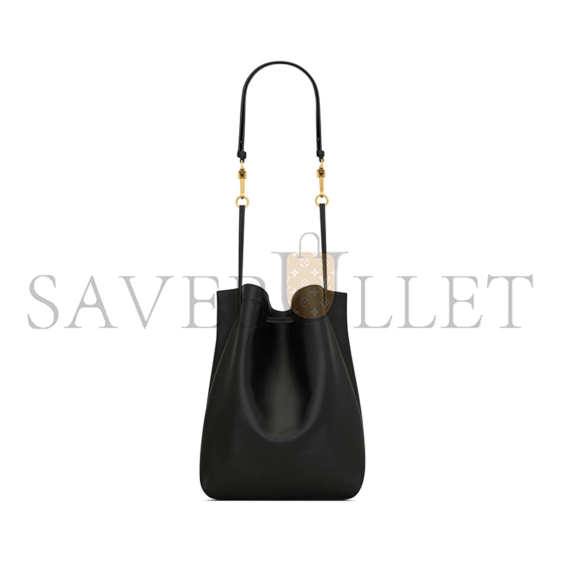 YSL PARIS VII POCHON IN LAMBSKIN 8043021EL0W1000 (24*30*12cm)