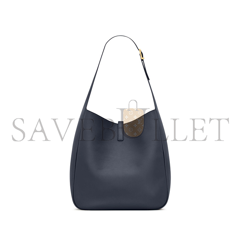 YSL LE 5 À 7 SUPPLE LARGE IN GRAINED LEATHER 753837AAAUQ4100 (30*31*13cm)