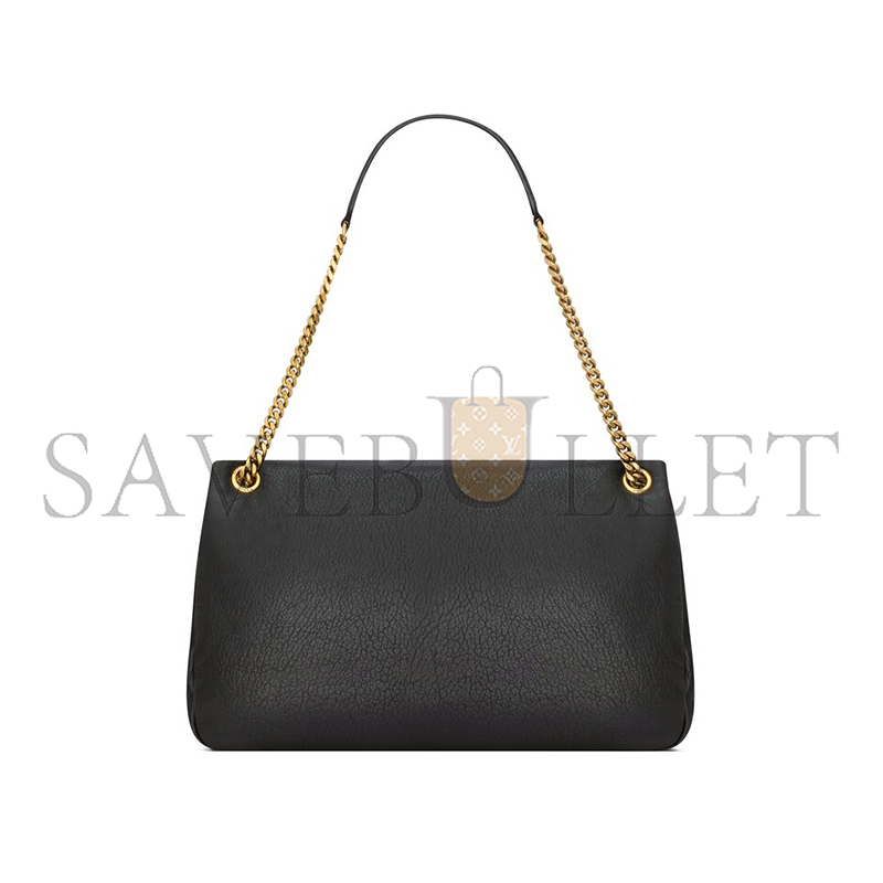 YSL CALYPSO LARGE IN GRAINED LAMBSKIN 777399AACYT1000 (28*22*12cm)
