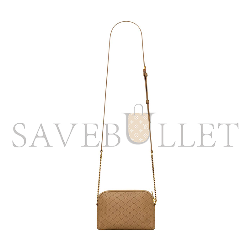 YSL GABY ZIPPED POUCH IN QUILTED LAMBSKIN 7336671EL072760 (18*13*3.5cm)