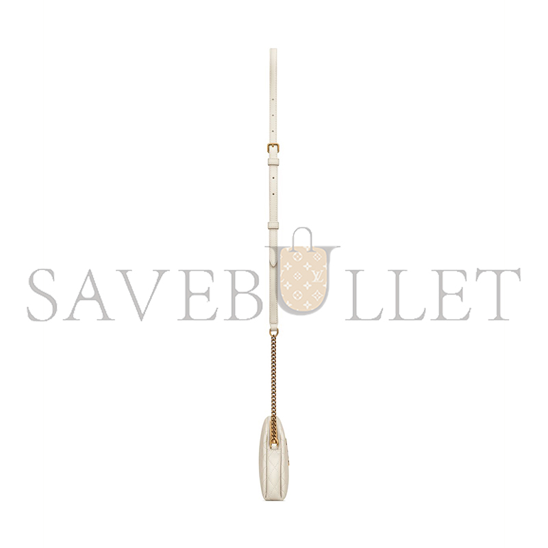 YSL GABY ZIPPERED POUCH IN LAMBSKIN 7336671EL079207 (18*13*3.5cm)