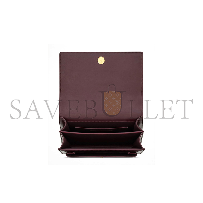 YSL SUNSET SMALL CALFSKIN SHOULDER BAG 26884998 (22*16*8cm)