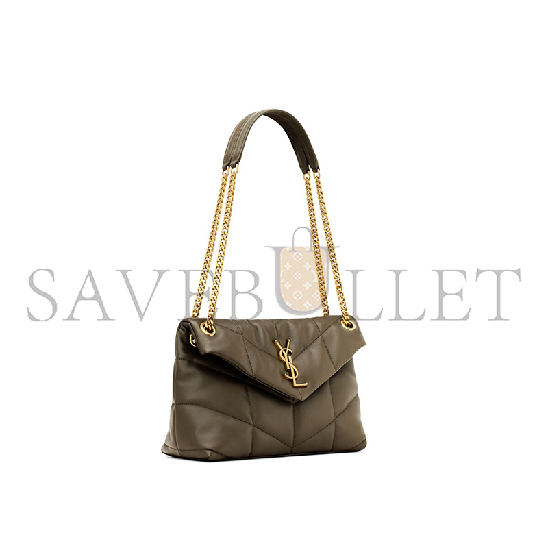 YSL PUFFER SMALL IN NAPPA LEATHER 5774761EL073212 (29*17*11cm)