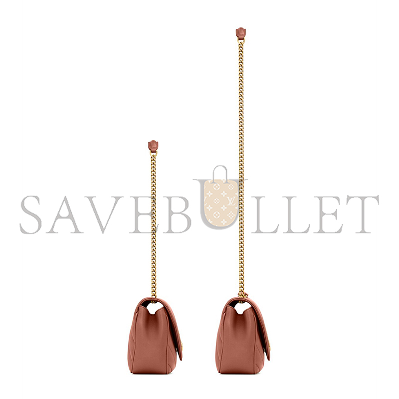 YSL LOULOU SMALL IN MATELASSÉ LAMBSKIN 801437AAEAX5036 (24*14*6cm)