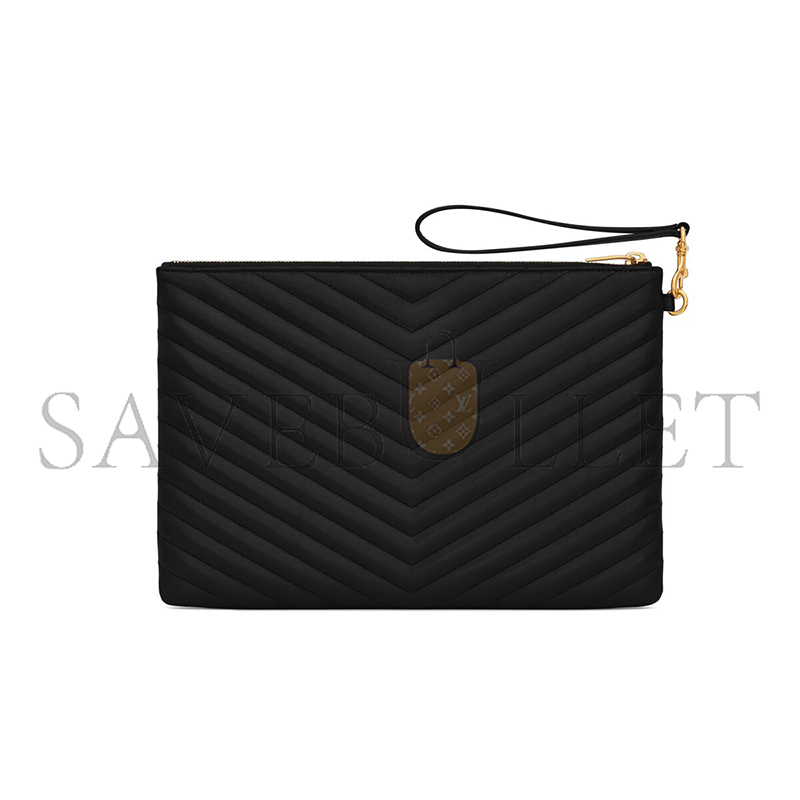 YSL CASSANDRE MATELASSÉ TABLET POUCH IN LEATHER 559193CWU011000 (30*21.5*2cm)