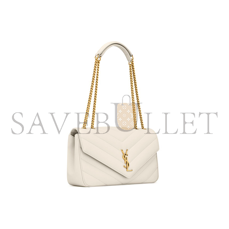 YSL LOULOU MEDIUM IN MATELASSÉ LAMBSKIN 801439AAEAX9207 (29*17*8cm)
