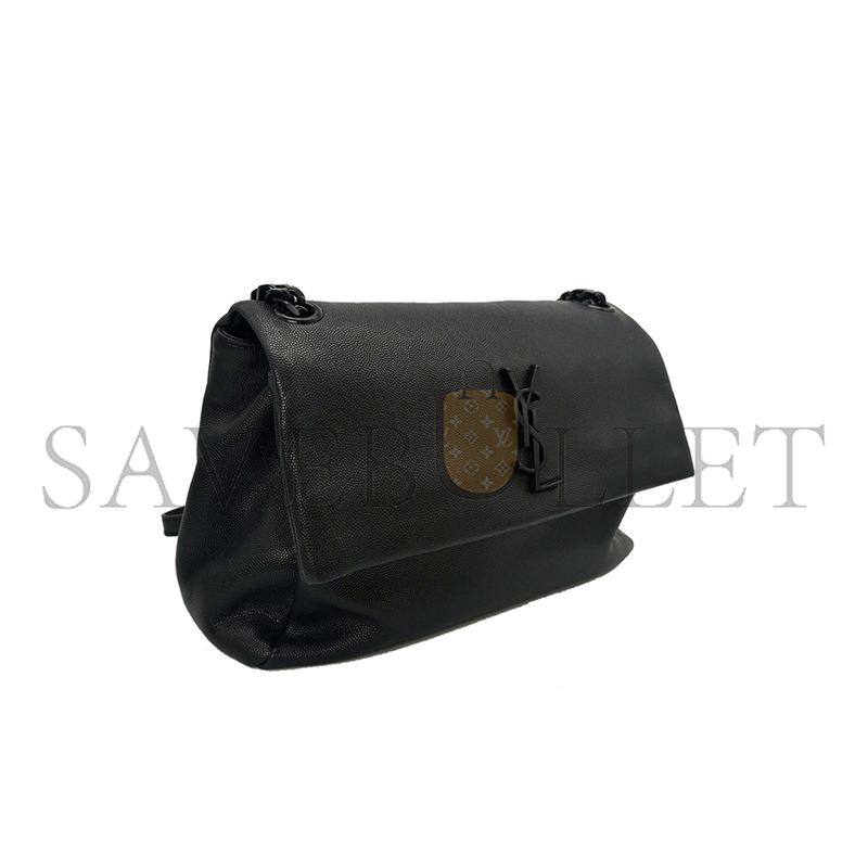 YSL MEDIUM WEST HOLLYWOOD MONOGRAM FOLD-OVER SLP01677B (24*15*10cm)