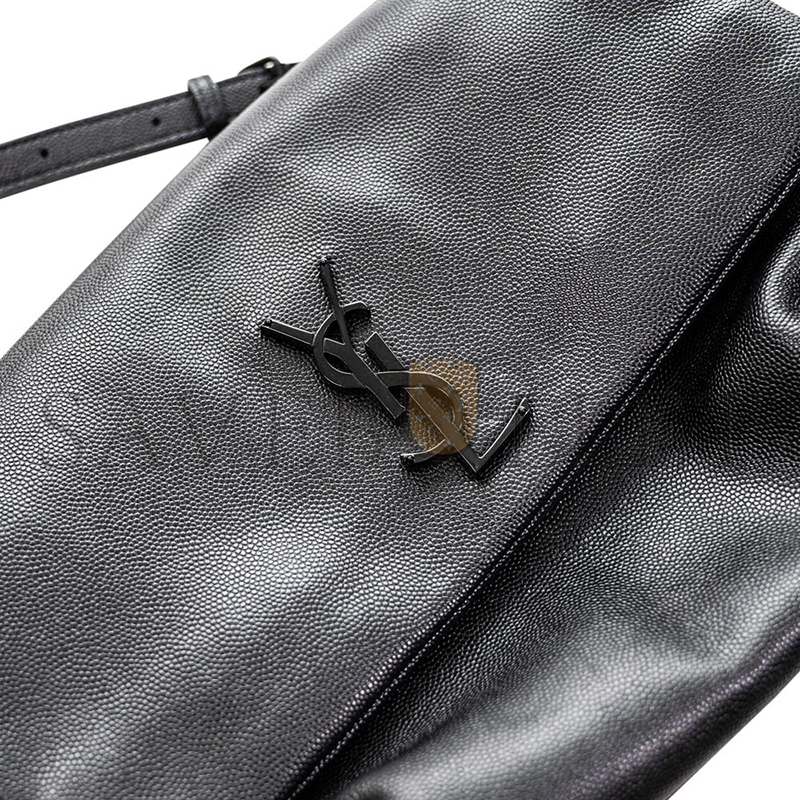 YSL MEDIUM WEST HOLLYWOOD MONOGRAM FOLD-OVER SLP01677B (24*15*10cm)