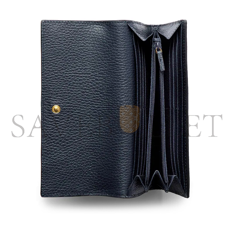 GUCCI BI-COLOR GG MARMONT CONTINENTAL WALLET ‎45611617WAG4041 (19*10*3.5cm)