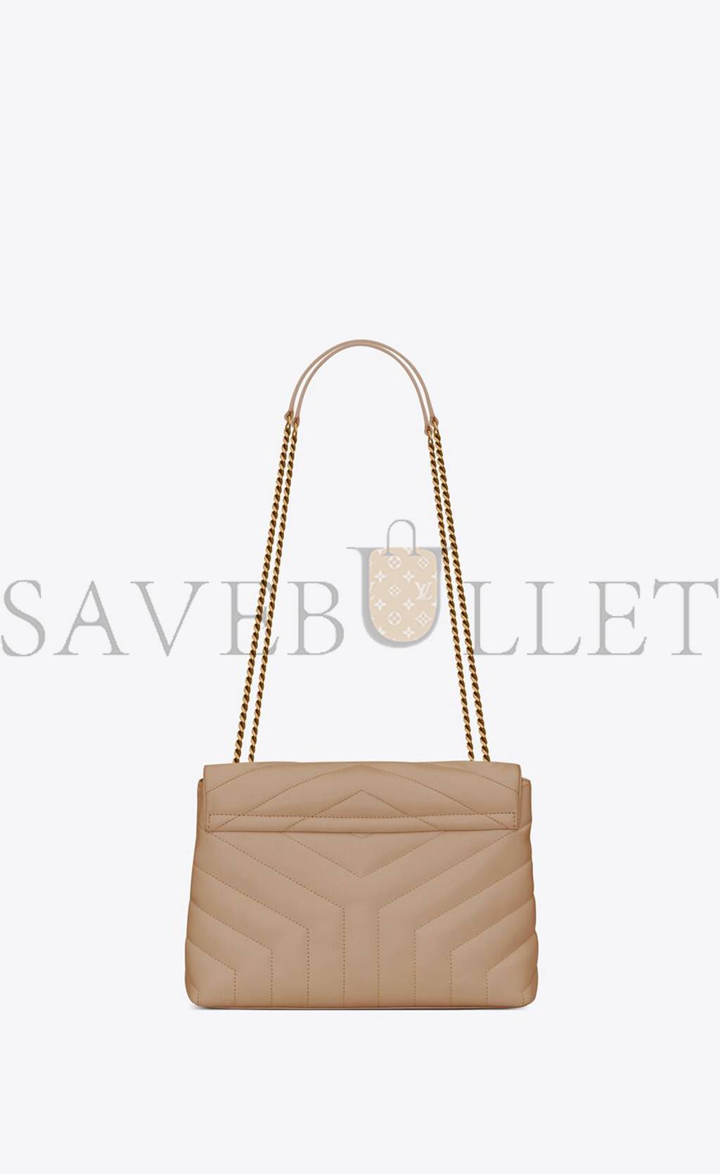 YSL LOULOU SMALL CHAIN BAG IN QUILTED LEATHER 494699DV7272721 (23*17*9cm)