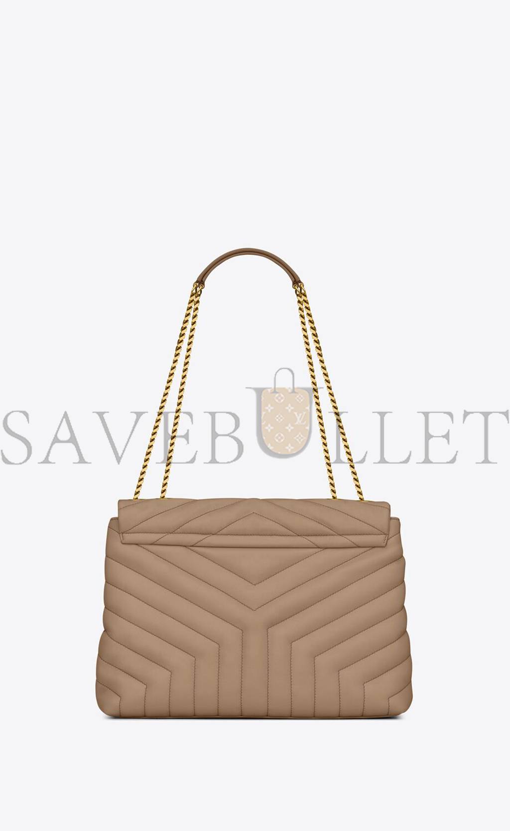 YSL LOULOU MEDIUM CHAIN BAG IN QUILTED LEATHER 574946DV7272826 (32*22*12cm)